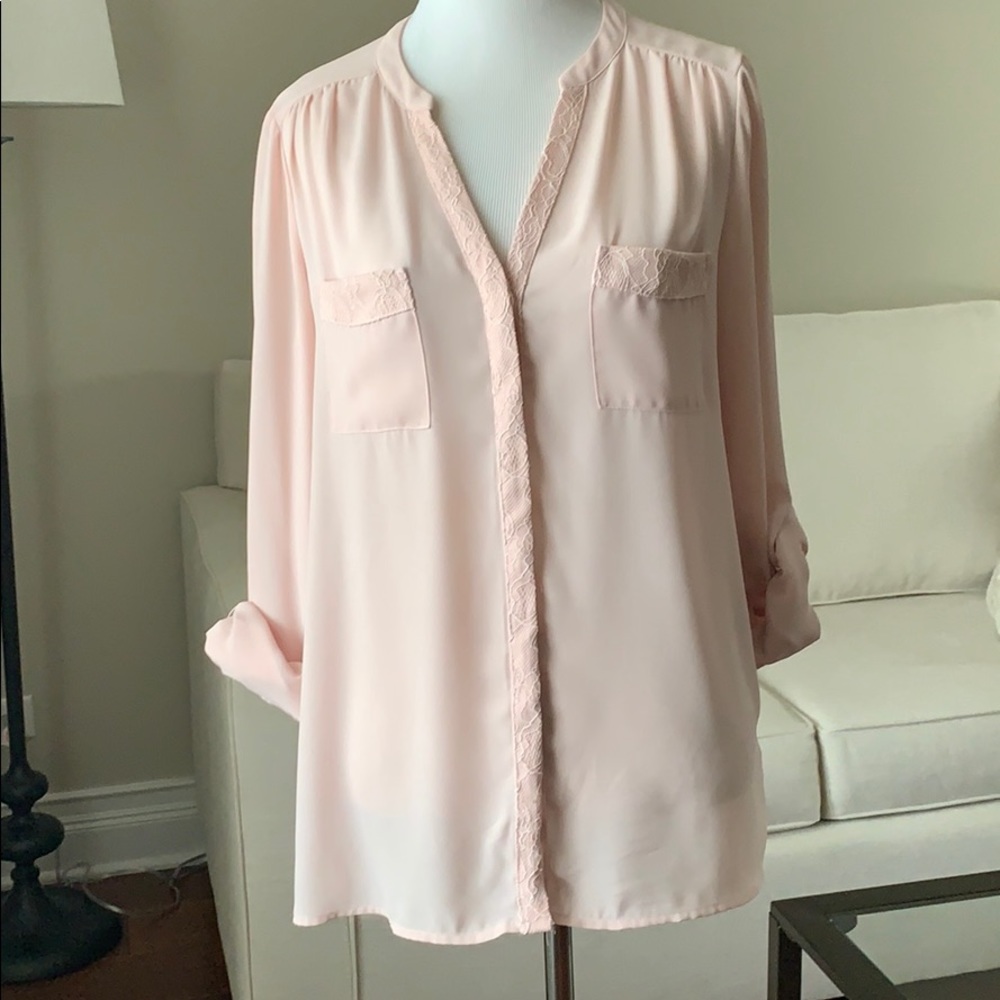 ELLE Pink Blouse